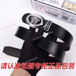 2019 Replica Versace Reversible Black Leather Belt Men Gifts